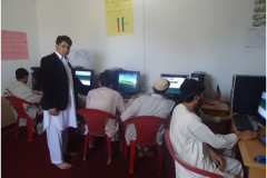CSFO Computer beneficiaries during work